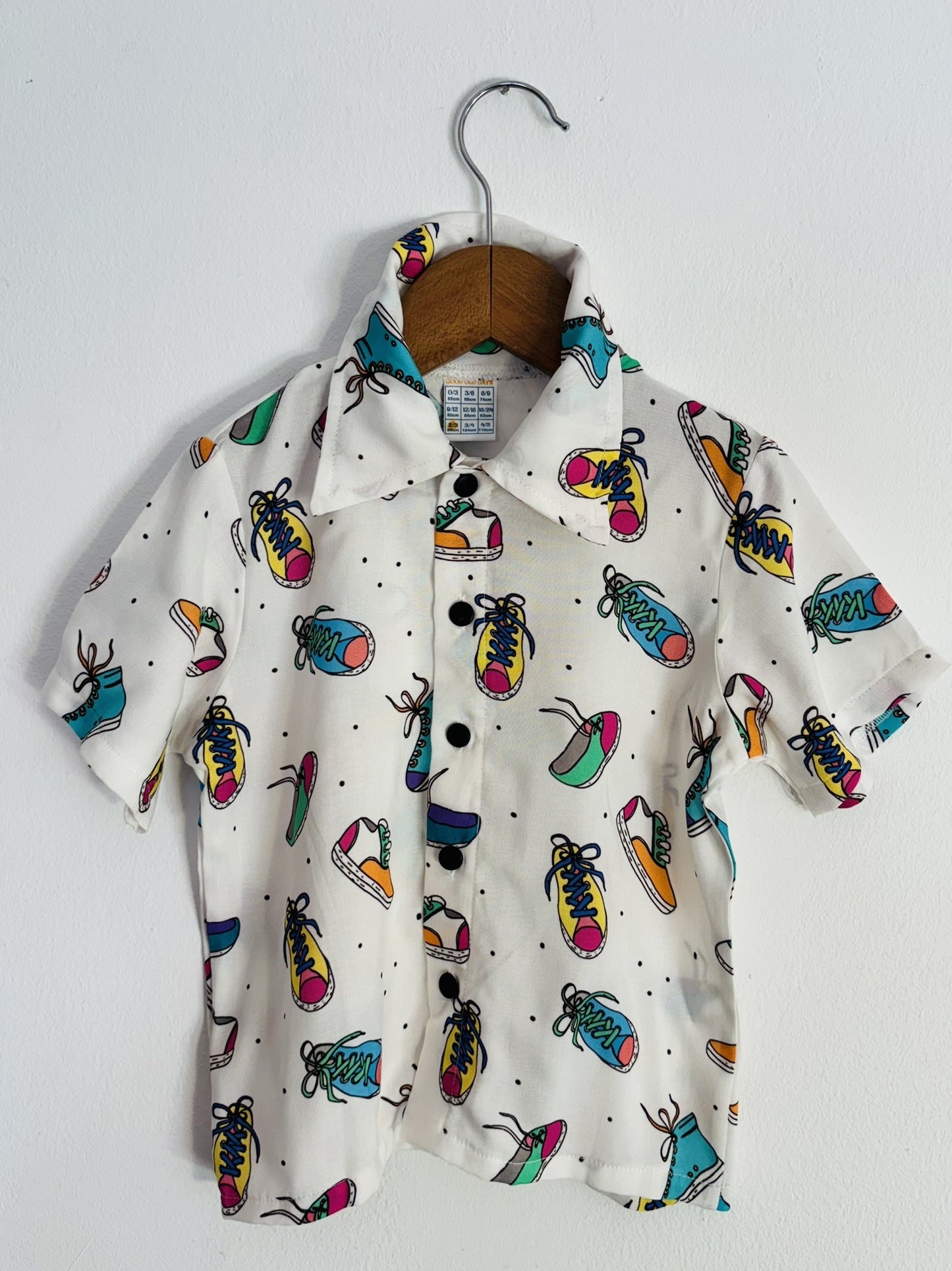 Camisa infantil algodón-viscosa Bambas