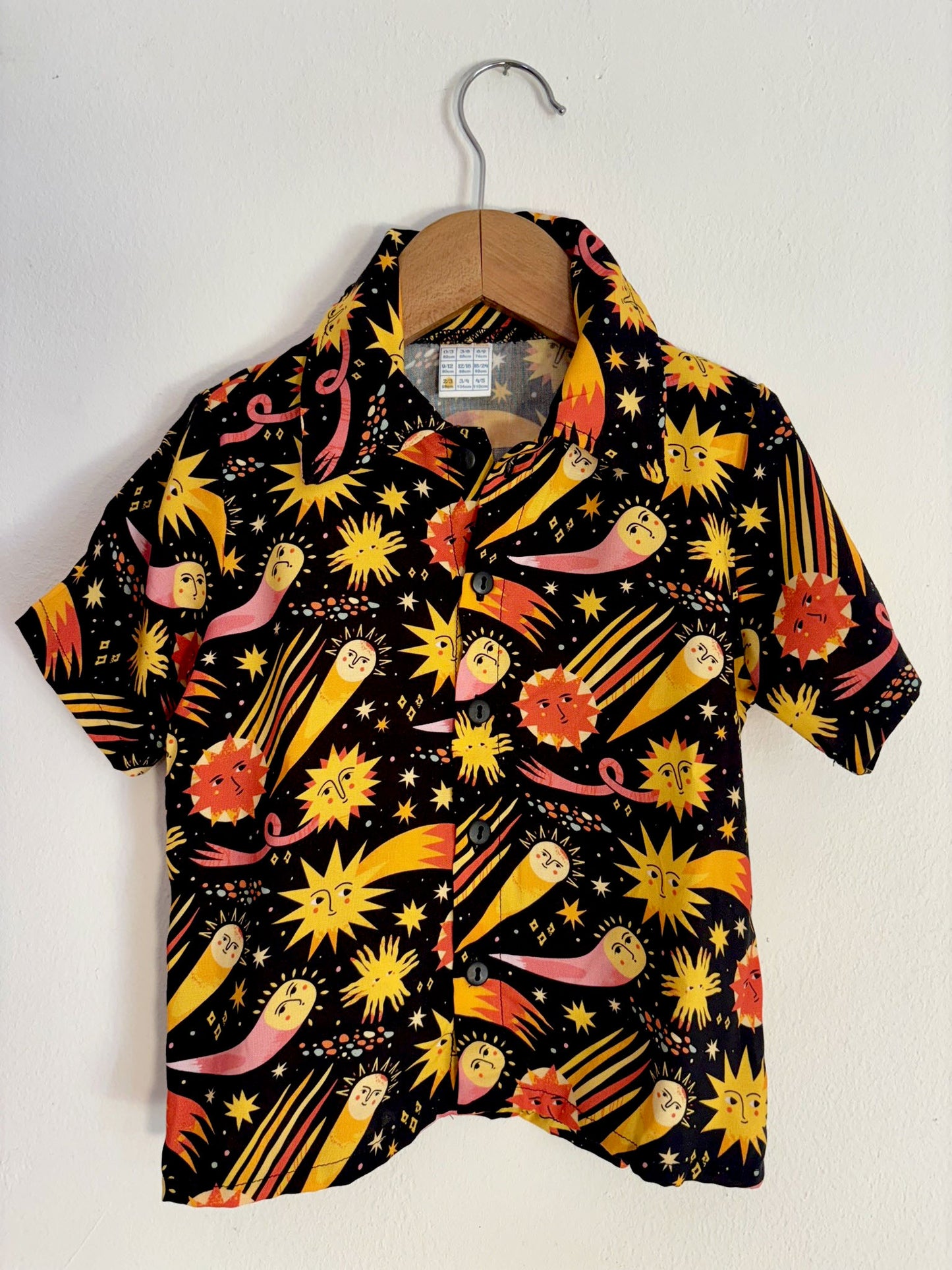 Camisa infantil algodón-viscosa Meteoro